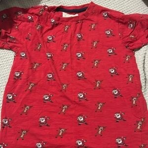 Santa Reindeer shirt